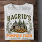 Halloween Magical Pumpkin Patch T-shirt, Hagrid's Pumpkin Farm Tees Cozy Fall Spooky Season Gift For Farmers, Farm Lover