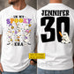 Personalized Halloween Softball Boo Two-sided T-shirt, In My Spooky Era Tees Spooky Season Gift For Softball Lover
