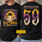 Personalized Halloween Softball Two-sided T-shirt, A Day Without Softball Is Boo Sheet Tees Spooky Season Gift For Softball Lover