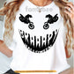 Halloween Motocross T-shirt, The Scariest Smile Tees Spooky Season Gift For Dirt Bike Lover