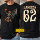 Personalized Halloween Basketball Skeleton Two-sided T-shirt, Hoops From The Grave Tees Spooky Season Gift For Basketball Lover