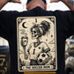 Funny Halloween Skeleton Soccer Backside T-shirt, The Soccer Mom Tees Spooky Season Gift For Soccer Lover