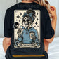 Funny Halloween Skeleton Cheerleader Backside T-shirt, The Cheer Mom Tees Spooky Season Gift For Cheerleading Lover