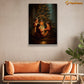 Cherished Moments Children's Candlelit Christmas Christmas Canvas Painting, Xmas Wall Art Decor - Christmas Poster Gift