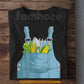 Halloween Gardener Costume T-Shirt, Fake Gardening Overalls Tees Spooky Season Gift For Gardeners