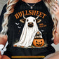 Funny Halloween Ghost Cow T-Shirt, Moo I Mean Boo Tees Spooky Season Gift For Cow Lover