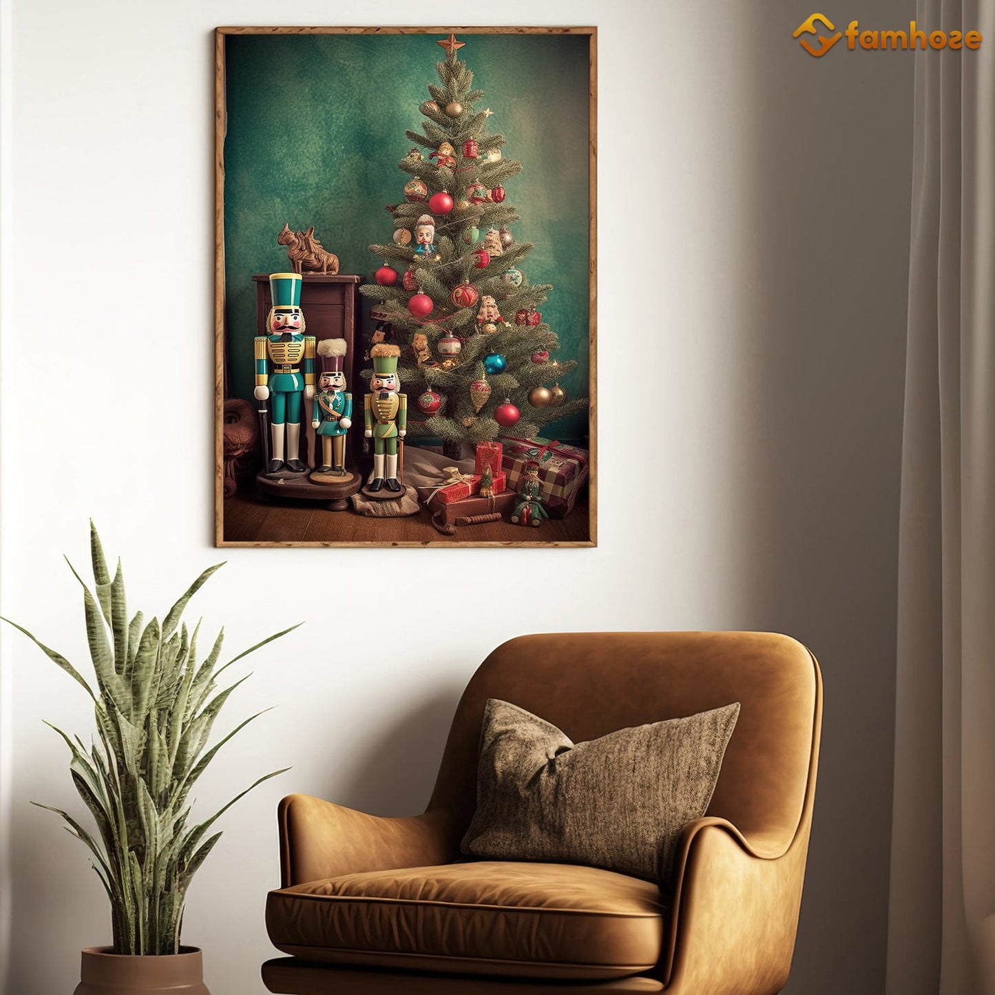 Nutcracker Nostalgia Treasures of a Timeless Christmas Christmas Canvas Painting, Xmas Wall Art Decor - Christmas Poster Gift