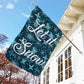 Let It Snow, Winter Xmas Brighten Garden Flag & House Flag, Christmas Flag Gift