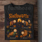 Funny Halloween Wizard Sloth T-Shirt, Slothwarts Tees Spooky Season Gift For Sloth Lover