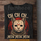 Funny Halloween Cat T-shirt, Ch Ch Ch Meow Meow Meow Tees Spooky Season Gift For Cat Lover, Friday 13th Movies Fan