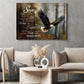 Eagle Canvas Painting, Trust In The Lord Wall Art Decor, Poster Gift For Eagle Lovers