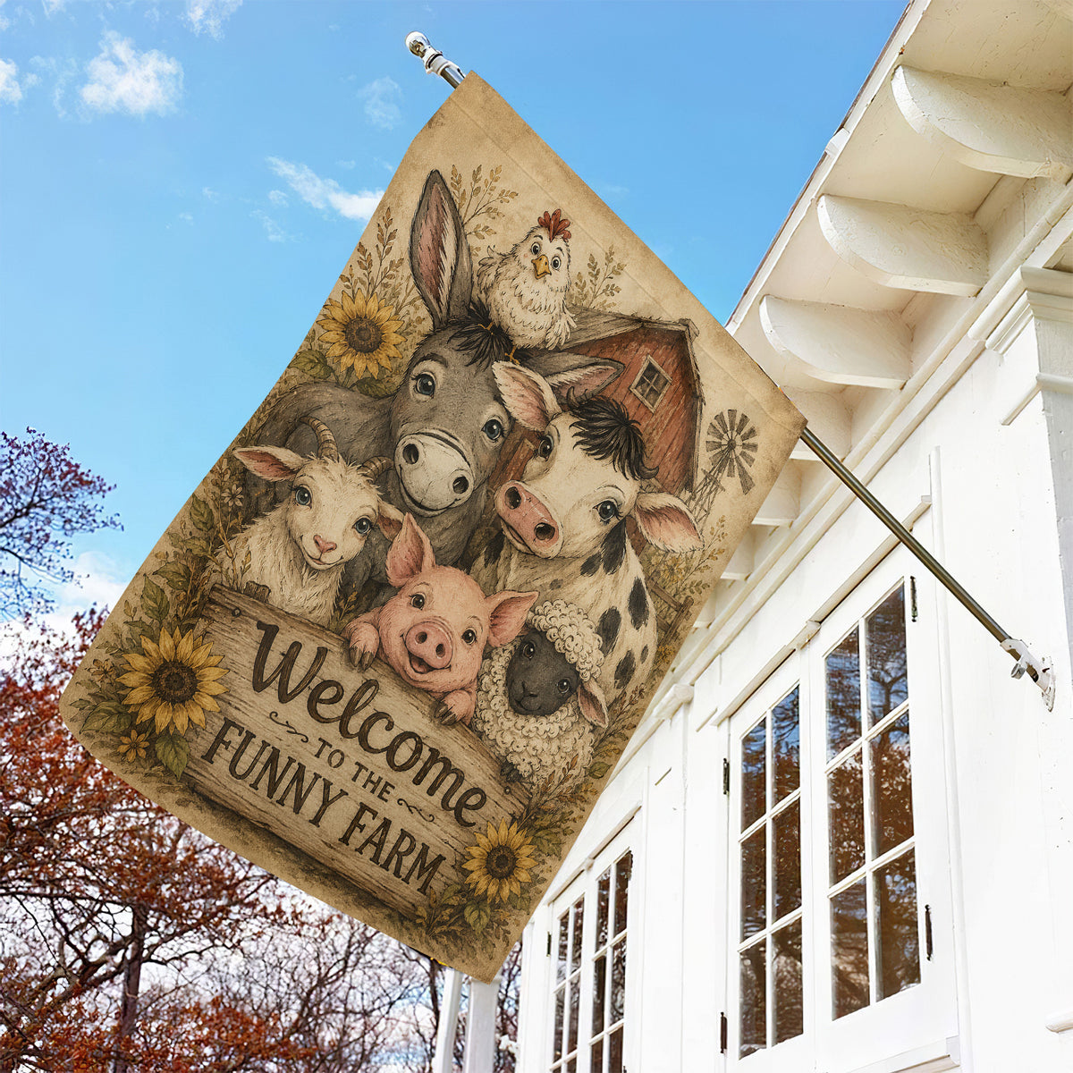 House & Garden Flag