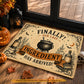 Funny Halloween Witch's Cauldron Doormat, Our Last Ingredient Has Arrived Doormat For Home Decor Housewarming Spooky Season Gift For Witch Lover