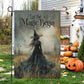 Halloween Witch Garden & House Flag, Let The Magic Begin Yard Flag Spooky Season Gift For Witch Lover