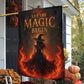 Halloween Witch Garden & House Flag, Let The Magic Begin Yard Flag Spooky Season Gift For Witch Lover