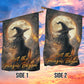 Halloween Witch Full Moon Garden & House Flag, Let The Magic Begin Yard Flag Spooky Season Gift For Witch Lover