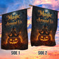 Halloween Witch Garden & House Flag, Magic Is Around Us Yard Flag Spooky Season Gift For Witch Lover