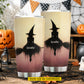 Personalized Halloween Twilight Witch Tumbler, Spooky Season Stainless Steel Tumbler, Travel Mug Tumblers Gift For Witch Lover