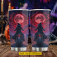 Personalized Halloween Witch Motorcycle Tumbler, Witch’s Midnight Ride, Spooky Season Stainless Steel Tumbler, Travel Mug Tumblers Gift For Bikers
