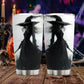 Halloween Black Witch Tumbler, Dressed In Darkness, Spooky Season Stainless Steel Tumbler, Travel Mug Tumblers Gift For Witch Lover