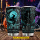 Personalized Halloween Hockey Witch Tumbler, Brooms Are For Amateurs, Spooky Season Stainless Steel Tumbler, Travel Mug Tumblers Gift For Hockey Lover