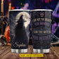 Personalized Halloween Witch Tumbler, I Am Not The Beauty You Wanted, Spooky Season Stainless Steel Tumbler, Travel Mug Tumblers Gift For Witch Lover