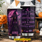 Personalized Halloween Witch Tumbler, Not Sugar And Spice Stainless Steel Tumbler Spooky Season Gift For Witch Lover