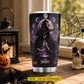 Personalized Halloween Witch Tumbler, Witchy Woman With The Soul Of A Witch, Spooky Season Stainless Steel Tumbler, Travel Mug Tumblers Gift For Witch Lover