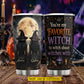 Personalized Halloween Bestie Witch Tumbler, You’re My Favorite Witch, Spooky Season Stainless Steel Tumbler, Travel Mug Tumblers Gift For Your Best Friend