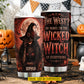 Personalized Halloween Witch Tumbler, Oh Honey I’m The Wicked Witch, Spooky Season Stainless Steel Tumbler, Travel Mug Tumblers Gift For Witch Lover