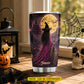 Personalized Halloween Witch Tumbler, DNA Test Confirmed I’m 100%, Spooky Season Stainless Steel Tumbler, Travel Mug Tumblers Gift For Witch Lover