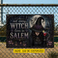 Personalized Halloween Wich Metal Sign, Not Every Witch Lives In Salem Yard Sign, Spooky Season Field Decor Gift For Witch Lover