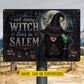 Personalized Halloween Wich Metal Sign, Not Every Witch Lives In Salem Yard Sign, Spooky Season Field Decor Gift For Witch Lover