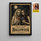 Personalized Halloween Best Friend Canvas Painting, When We’re Together Wall Art Decor, Spooky Season Poster Gift For Your Bestie
