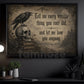 Halloween Edgar Allan Poe Quote Canvas Painting, Tell Me Every Terrible Thing Wall Art Decor, Spooky Season Poster Gift For Raven Lover