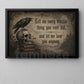 Halloween Edgar Allan Poe Quote Canvas Painting, Tell Me Every Terrible Thing Wall Art Decor, Spooky Season Poster Gift For Raven Lover