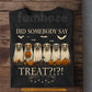 Funny Halloween Pitbull Dog T-shirt, Did Somebody Say Treat Tees Spooky Season Gift For Dog Lover