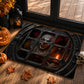 Scared Halloween Doormat, Terrified Pennywise, Doormat For Home Decor Housewarming Gift, Welcome Mat Gift