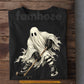 Halloween Hockey Ghost T-shirt, Hat Trick or Treat Sport Tees Spooky Season Gift For Hockey Lover