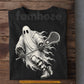 Halloween Ghost Lacrosse T-Shirt, Boo With A Stick Tees Spooky Season Gift For Lacrosse Lover