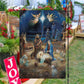 Holy Night Scene A Birth of Our Lord, Nativity Xmas Garden Flag - House Flag Gift, Gift For Christians Lovers
