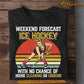 Vintage Hockey T-shirt, Ice Hockey With No Chance, Gift For Hockey Lovers, Hockey Players