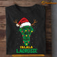 Christmas Lacrosse T-shirt, Falala Lacrosse, Xmas Gift For Lacrosse Lovers, Lacrosse Players