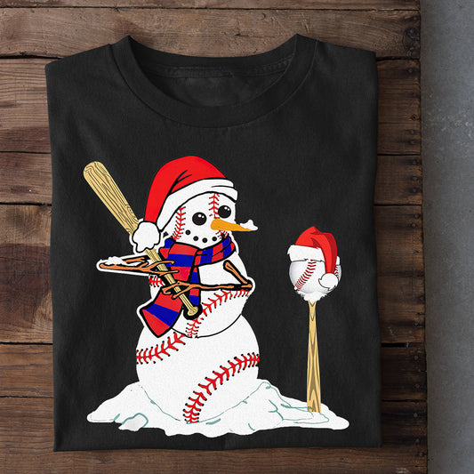 Baseball Christmas T-shirt, Do Act Like Me On Christmas, Gift For Baseball Lovers, Baseball Tees, Baseball Players