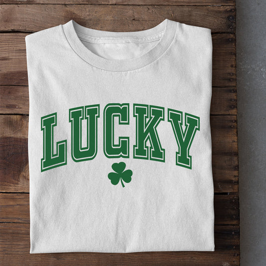 St Patrick's Day T-shirt, Lucky Everywhere, Patricks Day T-shirt, Irish Gift