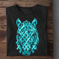 Horse Ovarian Cancer Awareness T-shirt, Teal Awareness Ribbons Horse Tees Gift For Horse Lovers