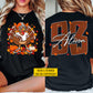 Personalized Thanksgiving Football Turkey Two-sided T-shirt, Turkey Takes The Field Tees Thankful Gift For Football Lover