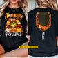 Personalized Thanksgiving Pickleball Turkey Two-sided T-shirt, Thankful For Pickleball Tees Sport Gift For Pickleball Lover