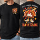 Thanksgiving Baseball Turkey Two-sided T-shirt, Faith Family Baseball Tees Thankful Gift For Baseball Lover