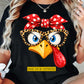 Personalized Thanksgiving Turkey T-shirt, Sassy Turkey In Leopard Glasses Tees Thankful Gift For Turkey Lover